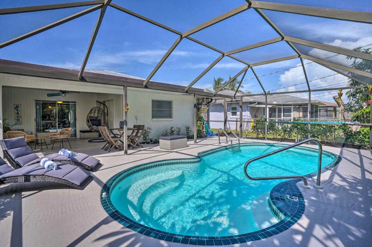 Naples Oasis With Screened Pool, Bike To Beach! Exterior foto