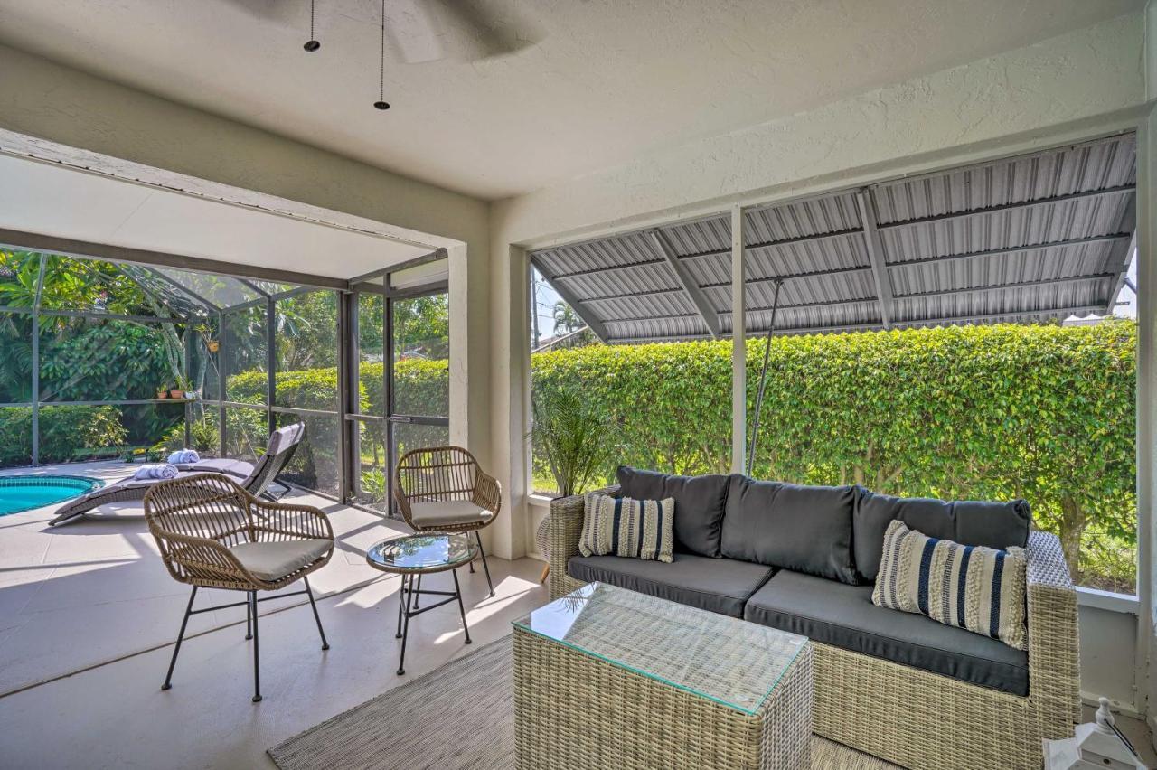 Naples Oasis With Screened Pool, Bike To Beach! Exterior foto