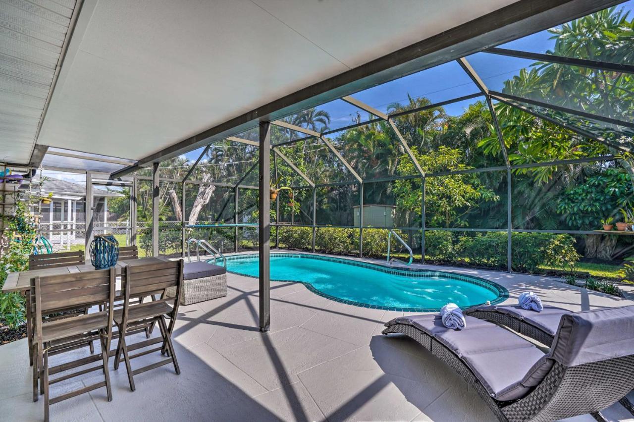 Naples Oasis With Screened Pool, Bike To Beach! Exterior foto