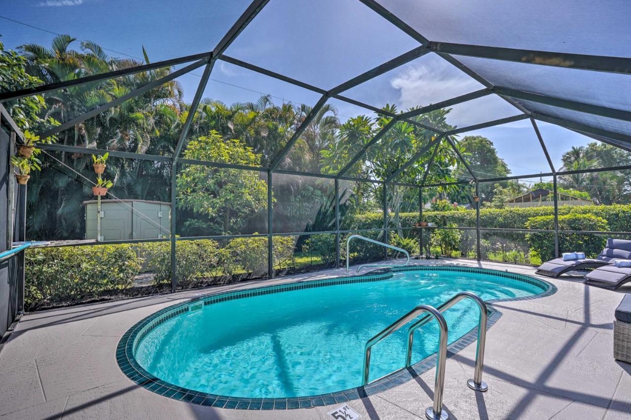 Naples Oasis With Screened Pool, Bike To Beach! Exterior foto